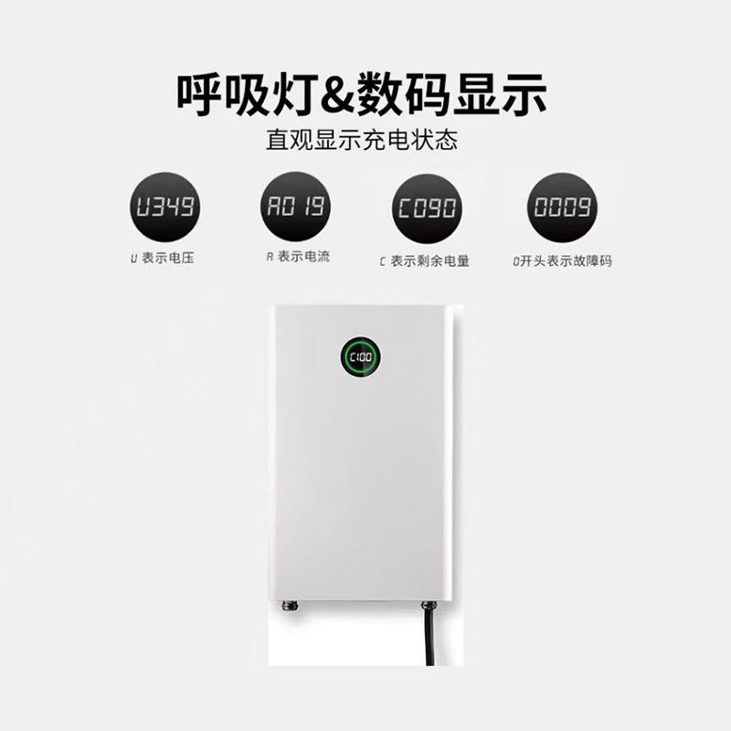 20374 DC portable charging pile 7KW household new energy electric vehicle charging gun 32a Tesla charger Item Picture