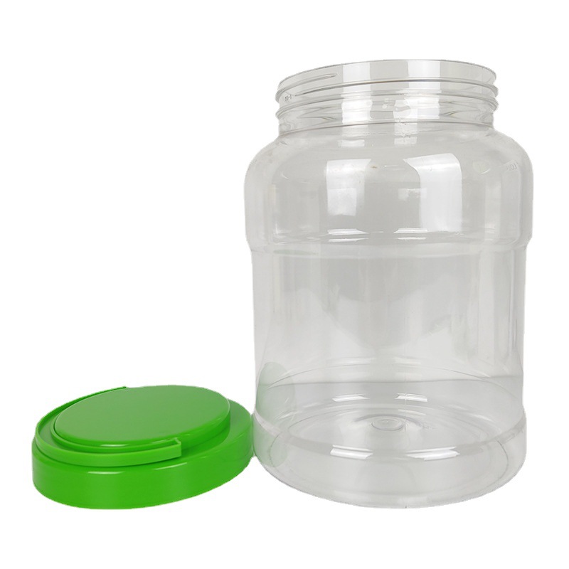 The manufacturer has in stock round oat plastic cans, PET food-grade storage tanks for grains and cereals, and plastic bottles for dried fruits Item Picture