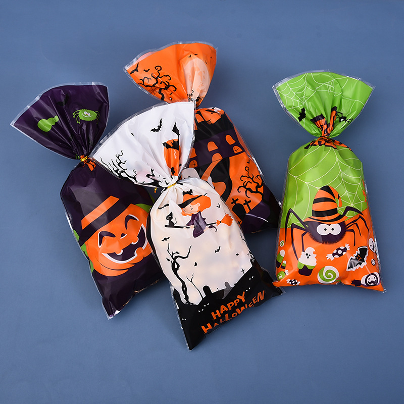 Halloween candy packaging bags, small gifts, gift bags, souvenir bags, candy requests, DIY baked goods bags details Picture