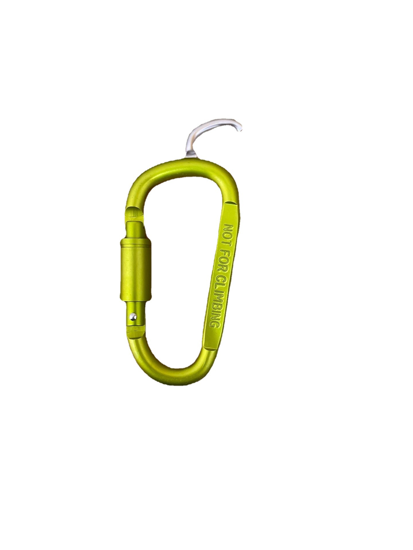 Manufacturer D Mountaineering Buckle Lock Long Nut Multi-Functional Aluminum Alloy Outdoor Safety Mountaineering Buckle Metal Buckle Item Picture