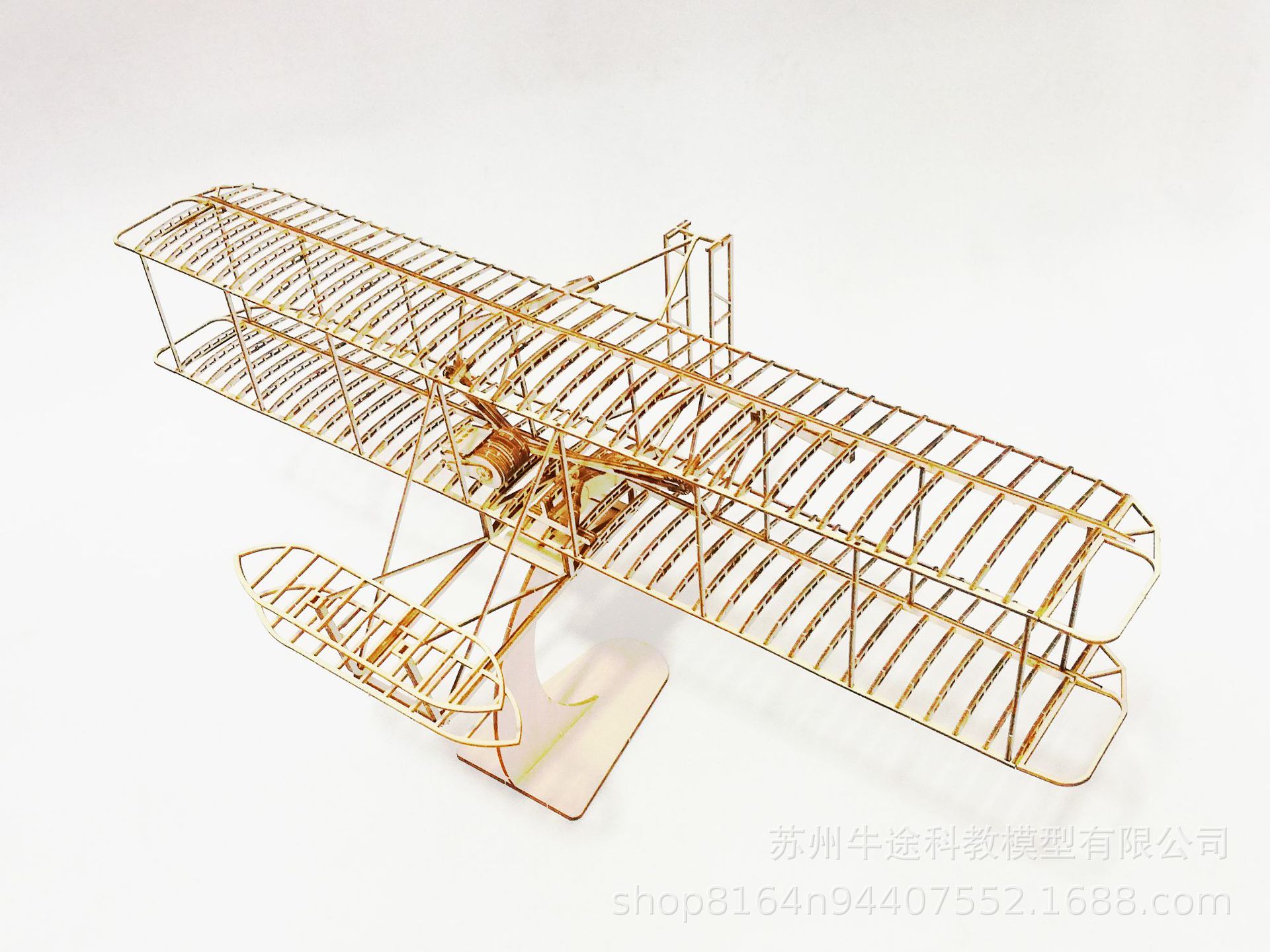 The new Aviator 1 Wright Brothers static assembled aircraft model crafts display complex models