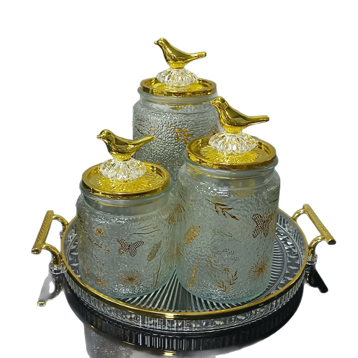 High-quality appearance level glass sealed jars for export, European-style glass with LIDS Item Picture