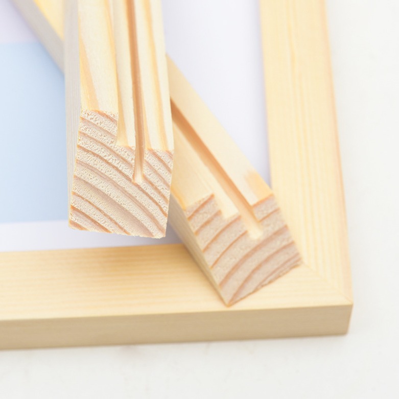 Jigsaw Solid Wood Picture Frame Manufacturers 4K8k Hanging Wall Picture Frame A3a4 Table Studio Mounted Wooden Picture Frame Can Print Logo Application Scenario