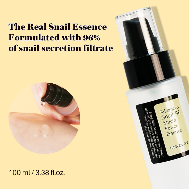 跨境蜗牛精华液蜗牛面霜血清液Advanced Snail 96% Mucin Essence