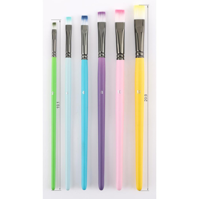 画笔/金属色软头/油画绘画工具/数字油画/石膏娃娃细节图