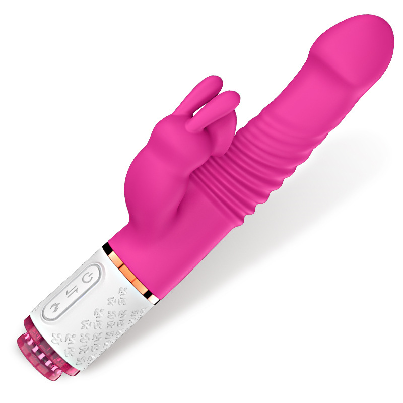 10th generation Women's fully automatic telescopic vibrating heating suction magnetic charging women's vibrating rod Specification drawing