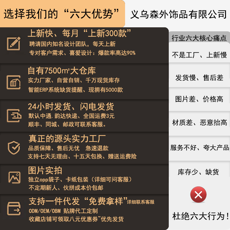 项链实物图