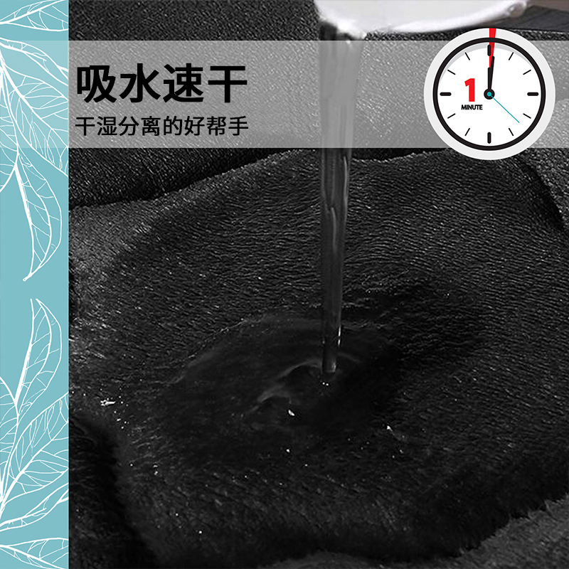 Junxi bathroom anti-slip mat, thickened slow-rebound sponge mat, bathroom door memory foam floor mat, absorbent mat Application Scenario