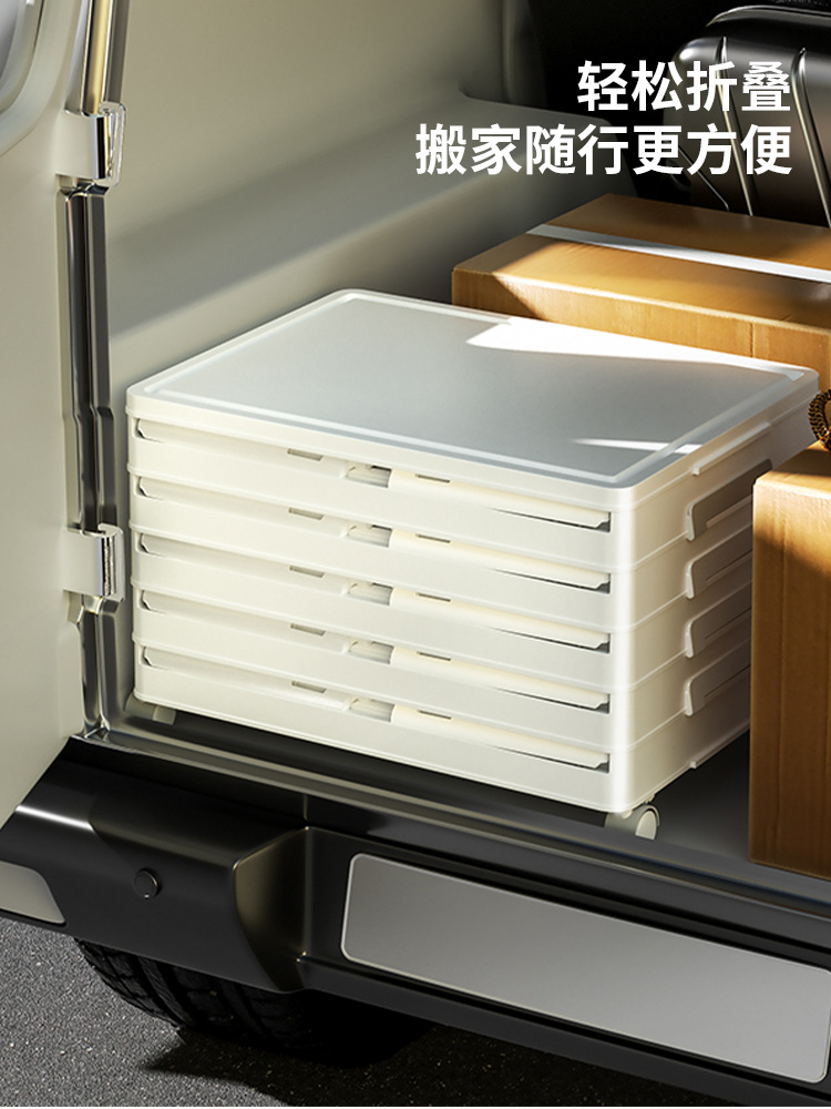 Shoebox Storage Box Transparent Pull-Out Shoe Cabinet Folding Device To Save Space Shoe Rack details Picture
