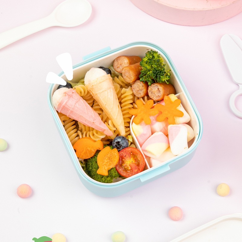 特得美婴幼儿辅食碗宝宝专用儿童吃饭碗防摔防烫不锈钢碗餐具饭盒 Specification image