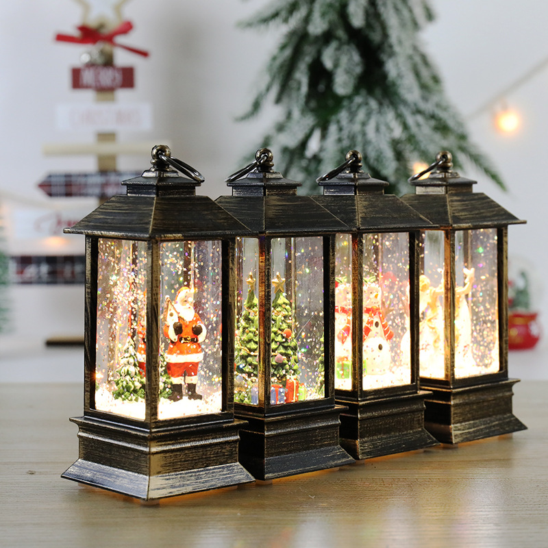 Christmas Wind Lights Crystal Lights Santa Lights Christmas Party Decorations Christmas Display Christmas Gifts Specification drawing