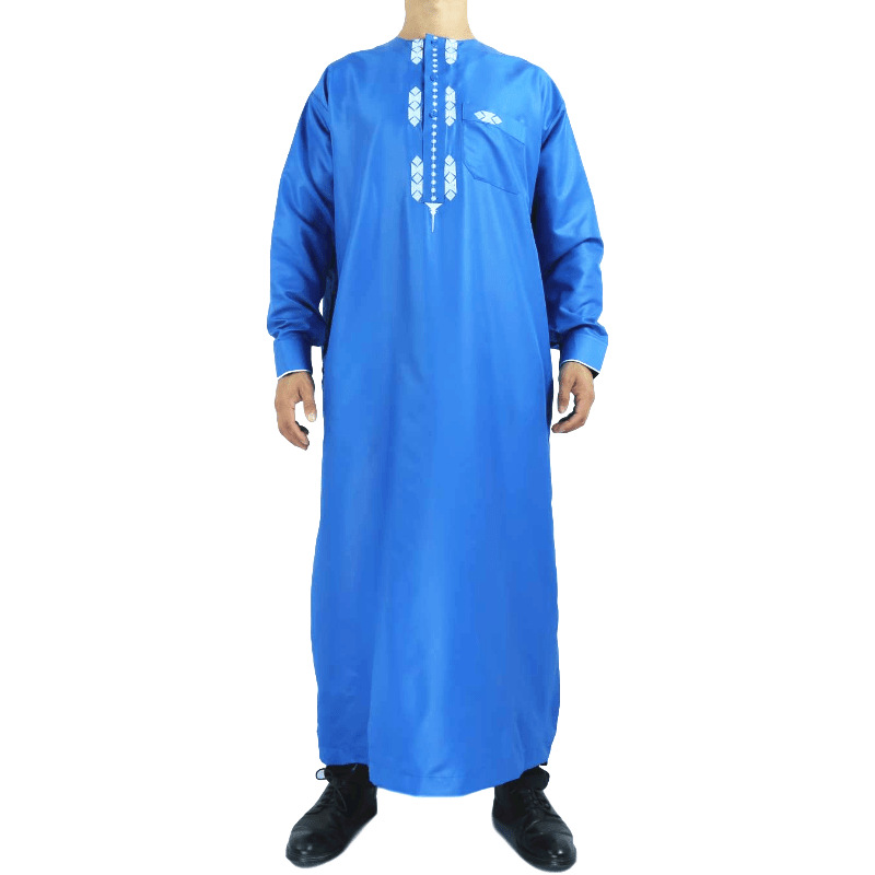 Wkf-32 Morocco pure color embroidered robe source on Amazon Ebay cross-border wholesale platform Application Scenario
