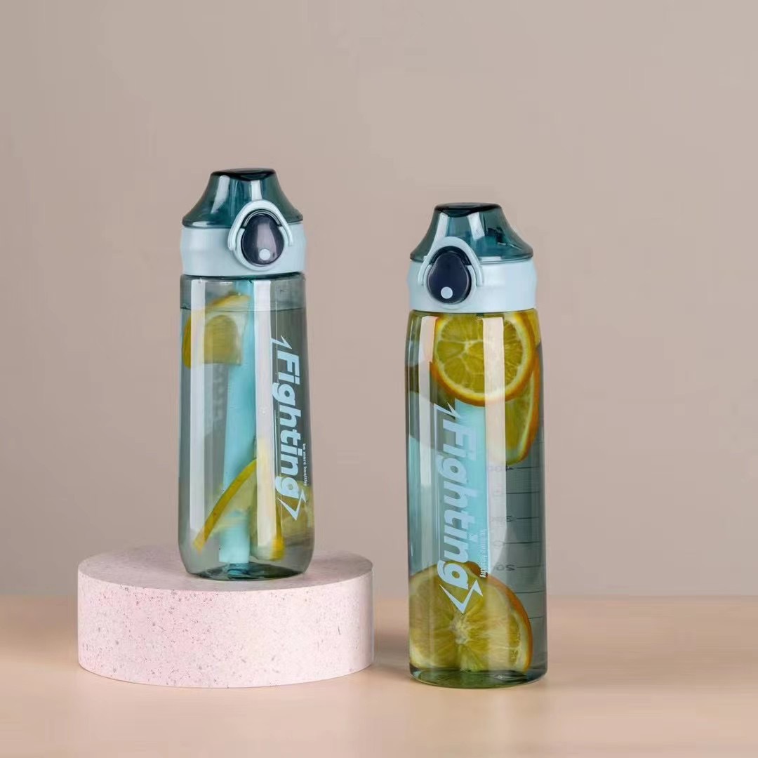Large Capacity Sports Water Cup Boys Summer Fitness Portable Student Outdoor Water Bottle Plastic Cup 2023 New details Picture