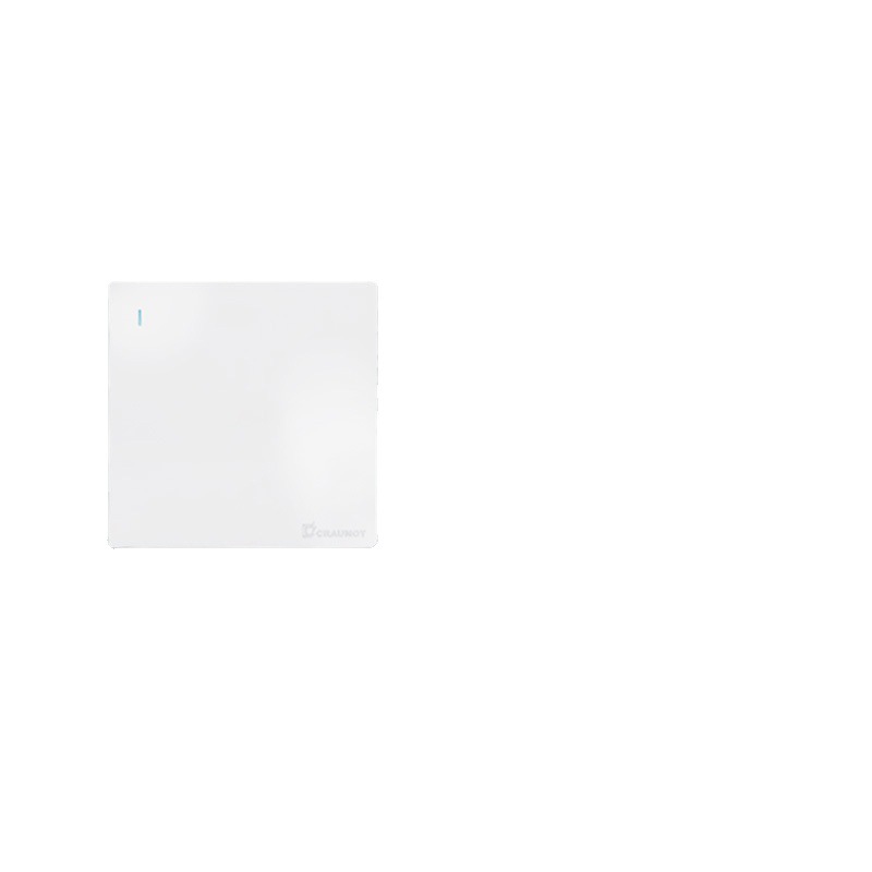 Household Industrial White Simple Switch Socket Panel 86 Eurospec Uk-Spec Double Concealed Single Open Single Control Decoration Item Picture