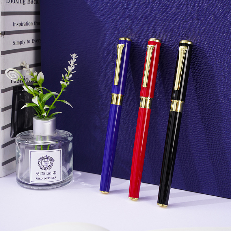 按动笔学生中性/爱好按动中性笔/中性笔/晨光中性笔/批发笔学生产品图