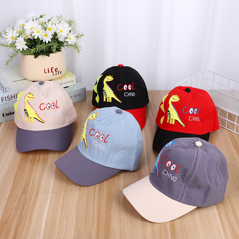 Children's Cap Children's Cap Children's Cap Baby Visor Cartoon Embroidery Men's And Women's Treasure Baseball Cap Autumn Baby Cap details Picture