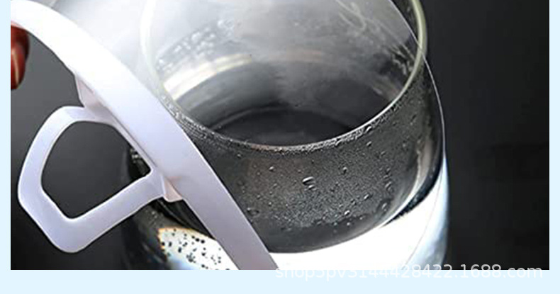 俊达工厂特惠厨房酒店食堂摆摊防唾沫飞沫专用PET口罩餐饮防起雾透明塑料微笑口罩详情14