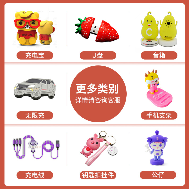 Blind box doll modeling, irregular-shaped pvc soft rubber, cartoon mascot three-piece set, creative gifts, trendy toys, decorative items, customized national trend Application Scenario