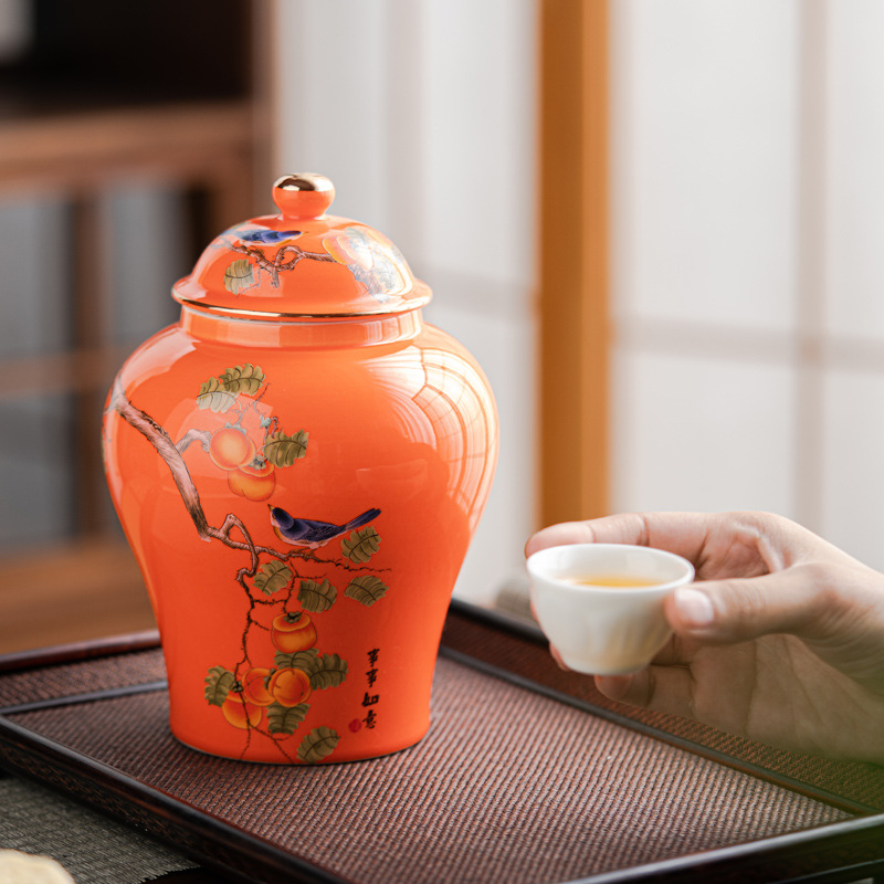 茶叶罐实物图