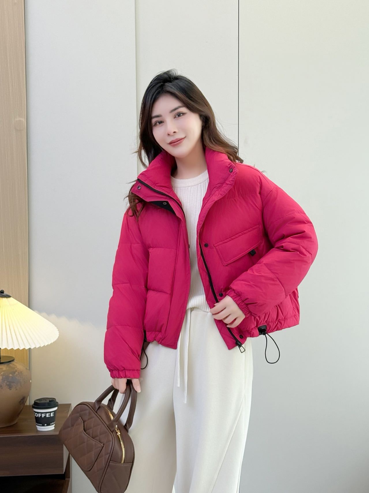 2025冬季短款加厚羽绒服女小个子洋气百搭韩版宽松爆款高端外套潮详情4