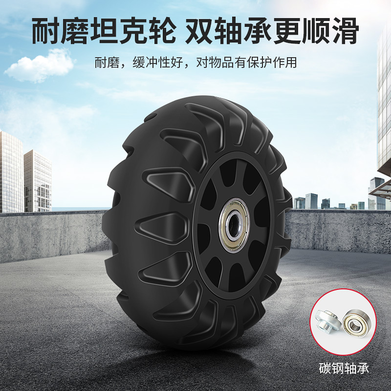 7bd hand-pulled cart, portable trailer, light luggage cart, household express delivery pick-up cart, cargo trolley, folding trolley details Picture