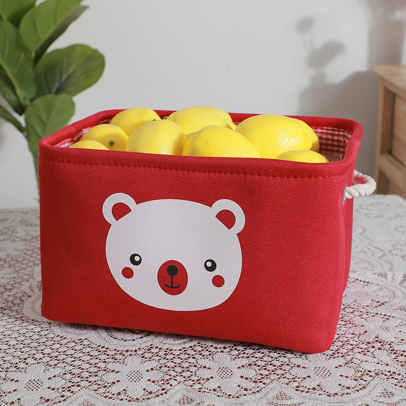 Home Storage Basket Cloth Dust Cleaning Bag Underwear Underwear Sorting Clothes Clothing Students Small Cloth Bag Storage Basket