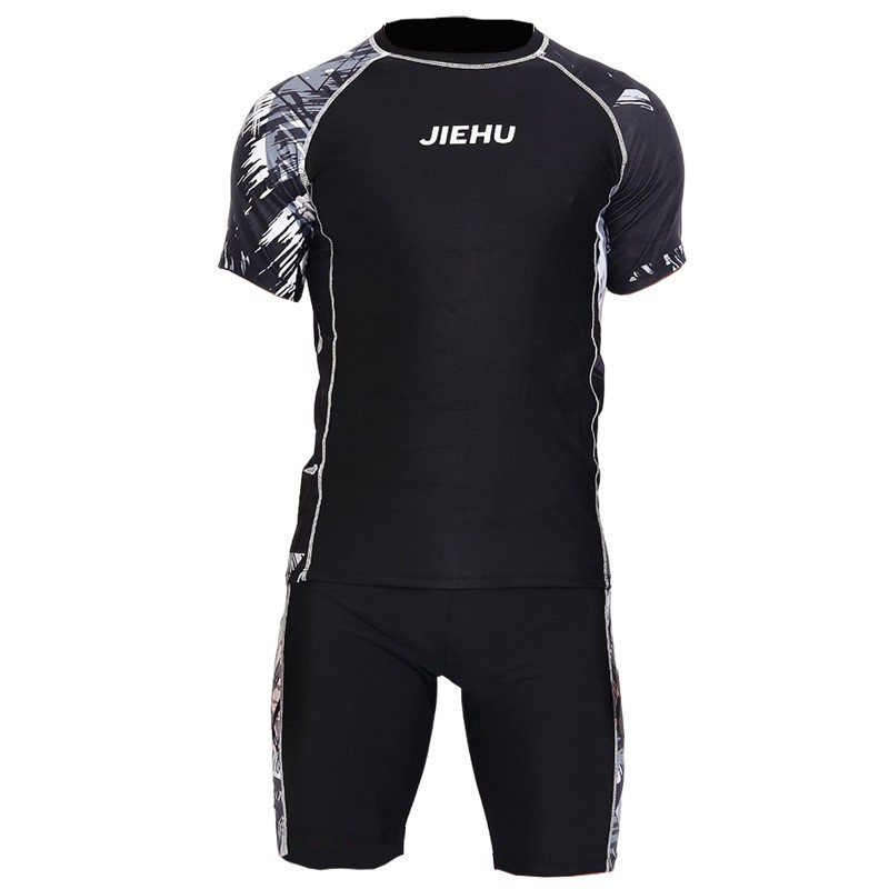 Swimsuit For Men Teenagers Adult Anti-Embarrassment Plus Size Loose Split Men's Swimsuit Quick Dry Swimming Trunks Item Picture