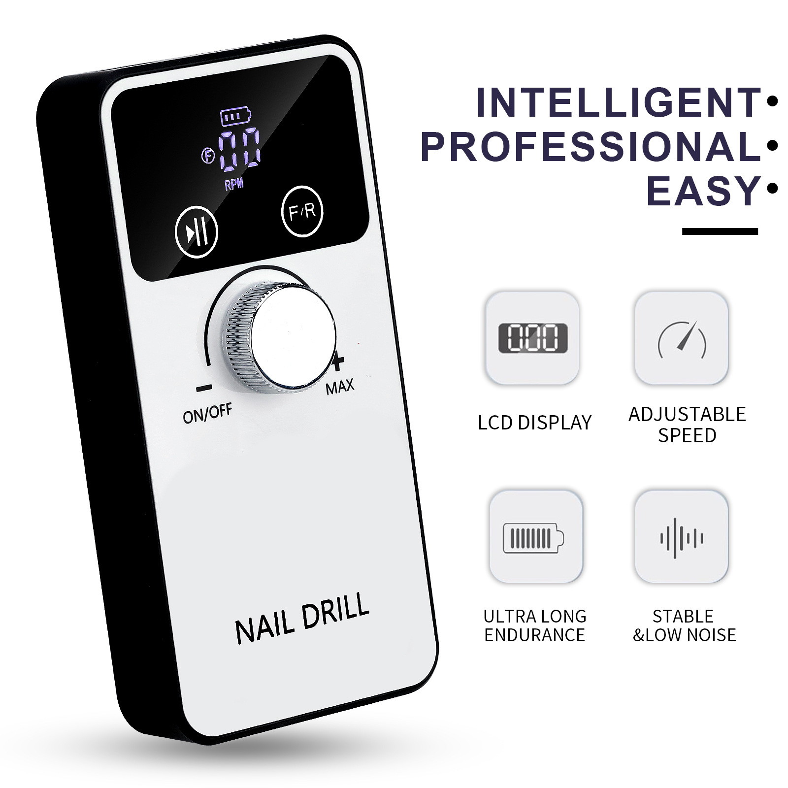 Cross-border nail care V5 grinding machine, professional electric battery portable pen-type nail trimming, dead skin removal and nail removal machine, nail salon details Picture