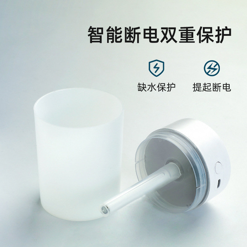 Cross-Border New Humidifier Usb Spray Colorful Night Light Mute Humidification Bedroom Home Mini Air Purifier Application Scenario