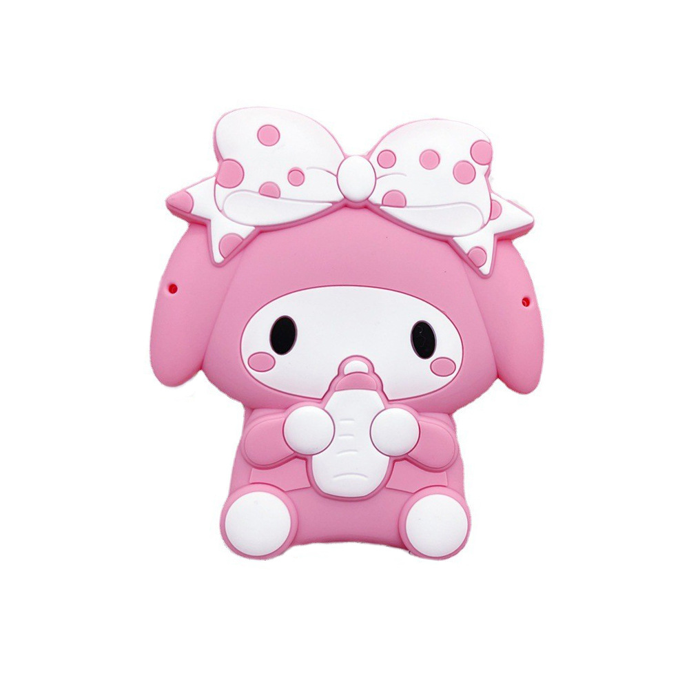 创意儿童卡通零钱包萌趣兔子包可爱时尚配饰公主小礼物斜挎硅胶包白底实物图