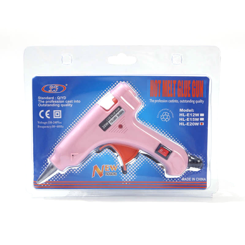 20W小号热熔胶枪饰品胶枪diy毛球工具家用塑料胶水条批发详情图5