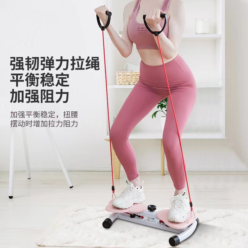 Waist Twisting Machine Slim Waist Home Fitness Equipment Sports Women Abdominal Rotation Waist God Niuniu Waist Turntable Weight Loss Machine Specification drawing