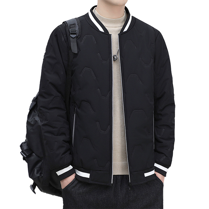 2022 New Winter Men's Jacket Padded Coat Men's Casual Jacket Thick Warm Baseball Clothing Menswear Trend Item Picture