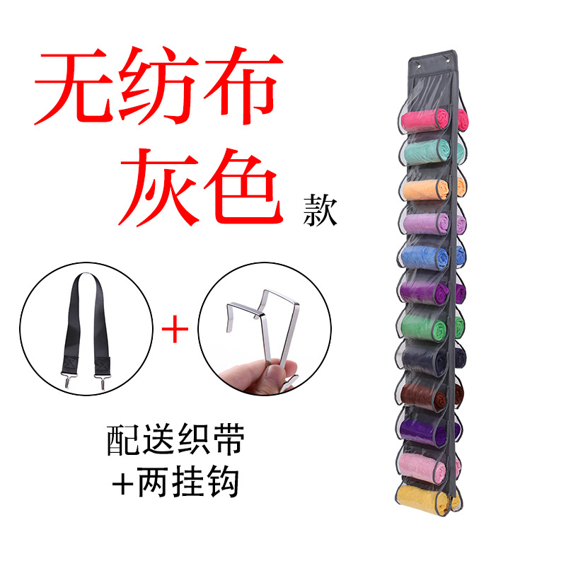 Amazon Selling 24 Door Hanging Bag Body Pants T-Shirt Jeans Scarf Shirt Towel Storage Hanging Bag Storage details Picture