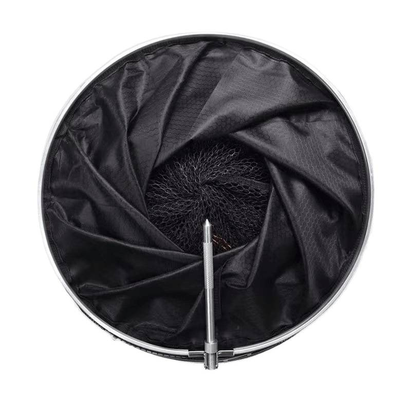 Special offer: Thickened nylon thread anti-hanging fish protection net bag, stainless steel double-loop fish protection, fishing net, fishing gear Item Picture