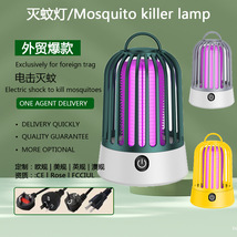 电击灭蚊灯家用光触媒驱蚊器捕蚊usb充电母婴室内诱蚊灯跨境厂家