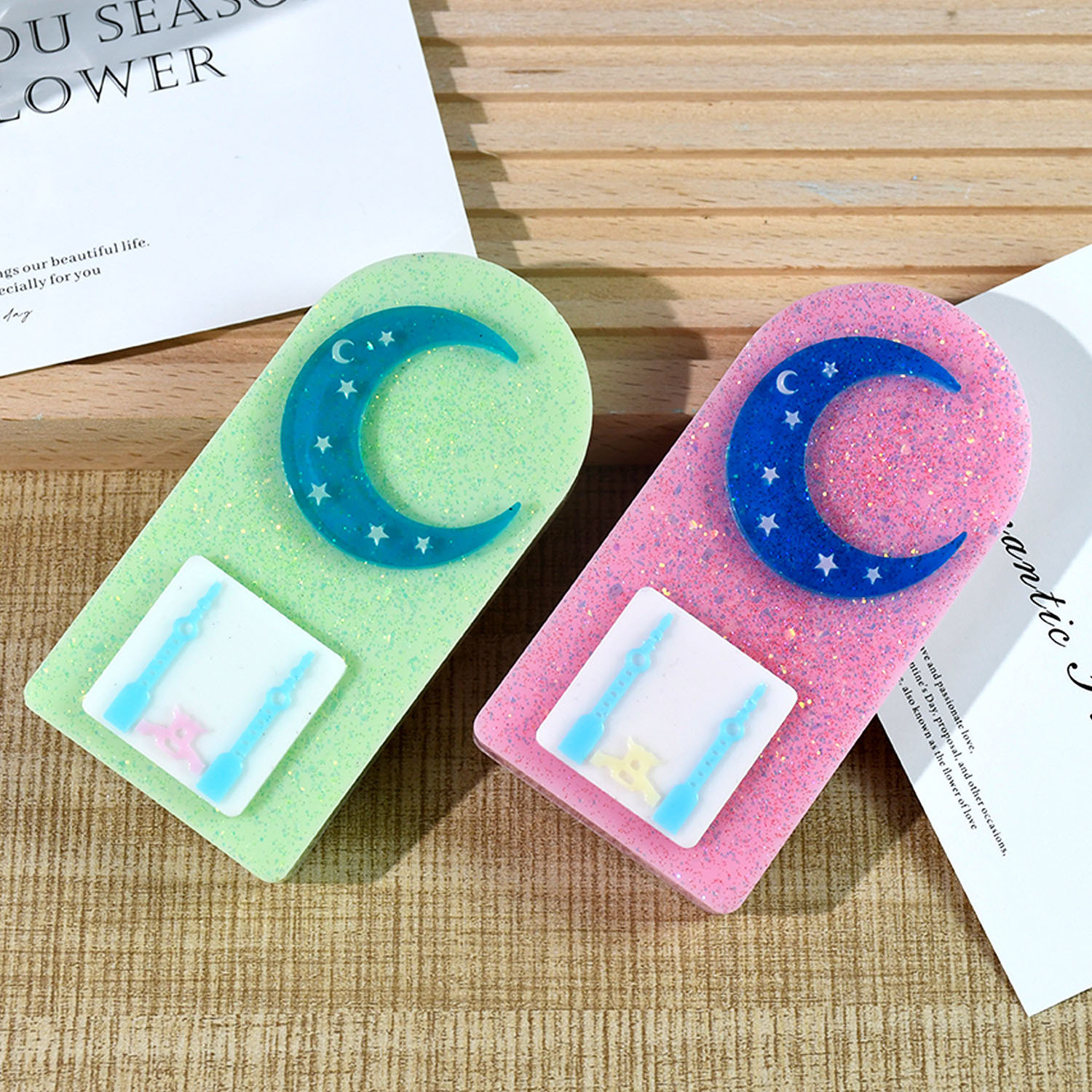 diy resin mold, Moon castle arched decorative item, silicone mold, gypsum scented candle mold Application Scenario