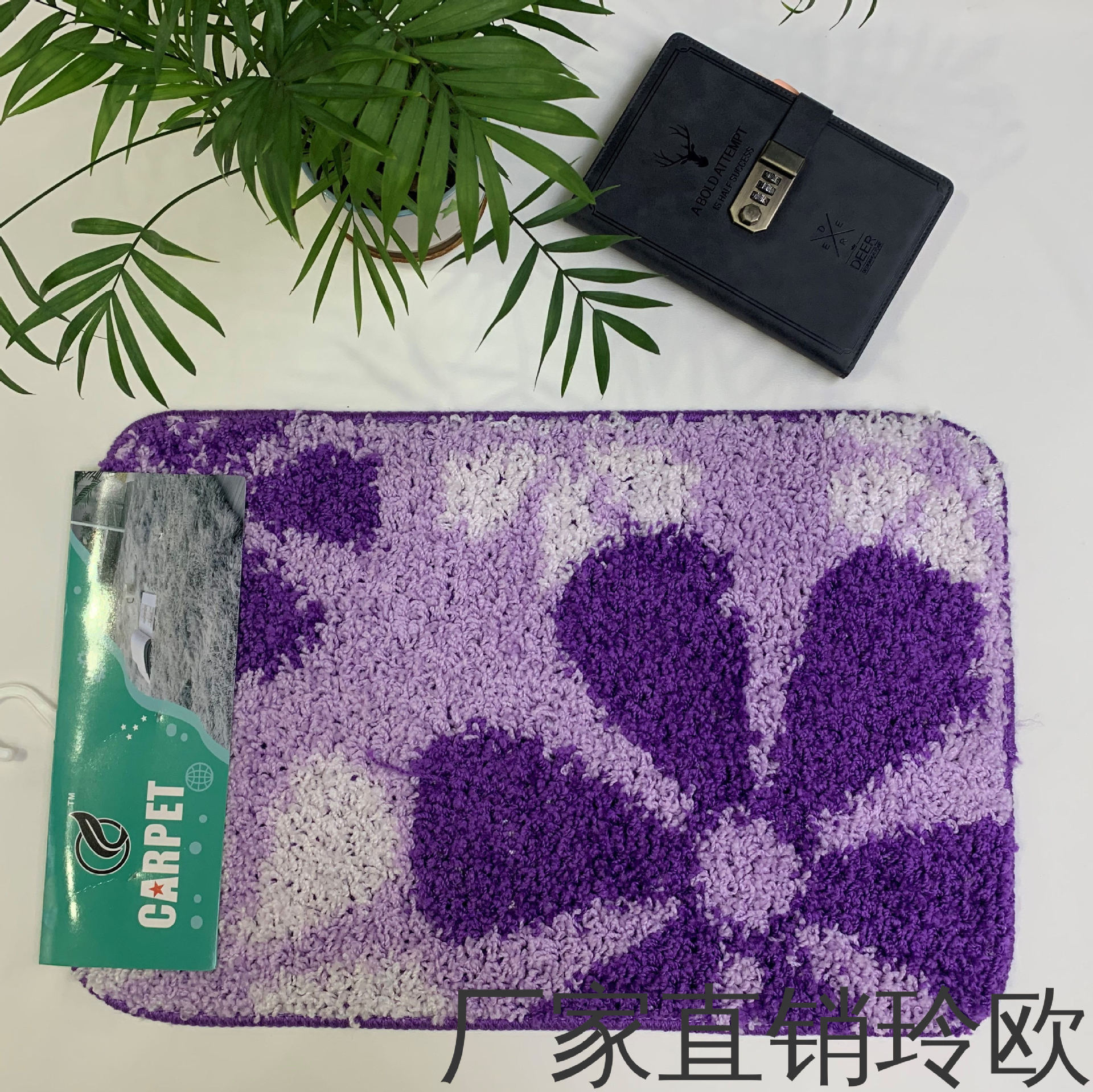Door mat home living room carpet toilet bathroom absorbent floor mat non-slip mat door mat entry door Specification drawing