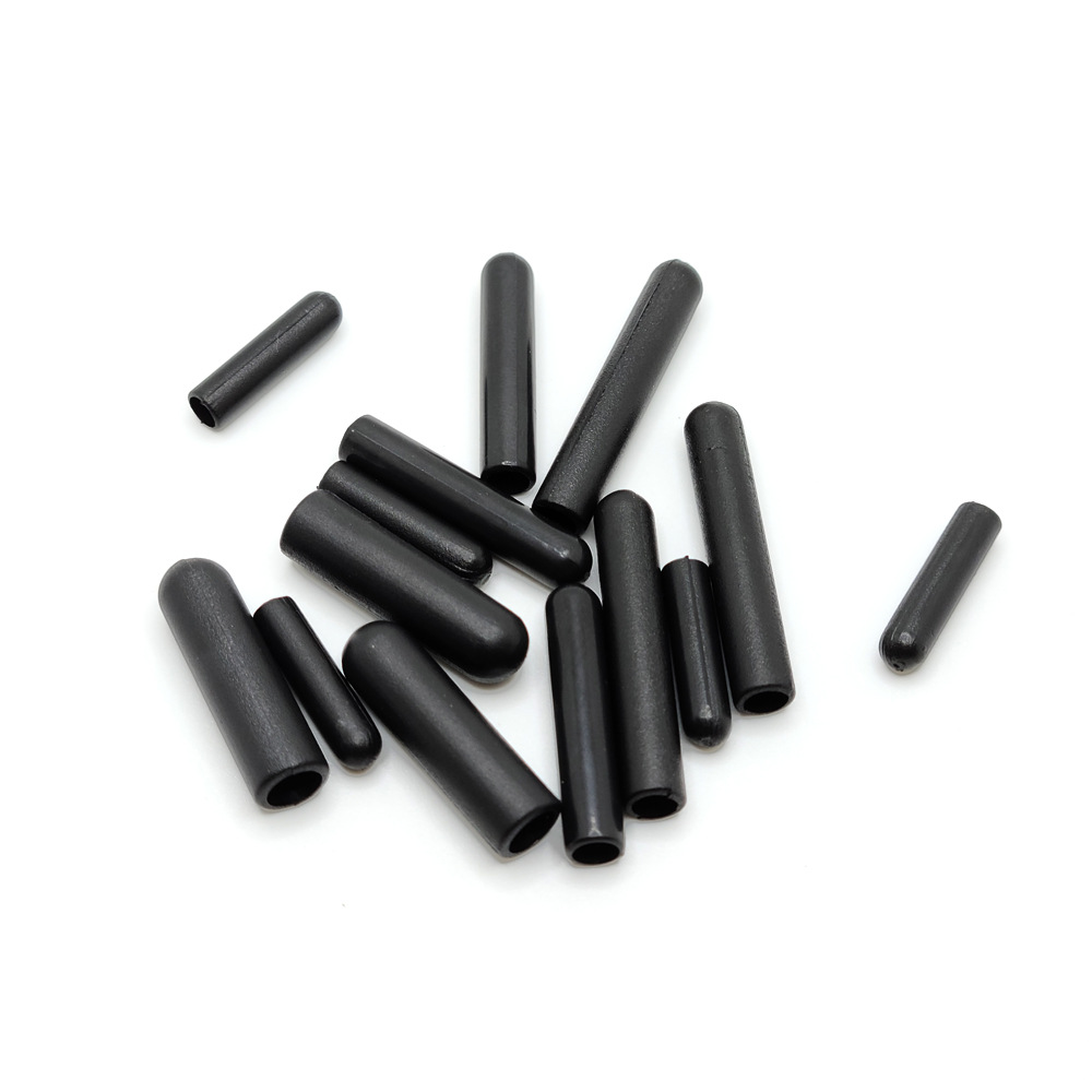 Factory direct sales of colored plastic bullet head cap rope, shoelace rope, tail rope, hoodie rope, strap and buckle Item Picture