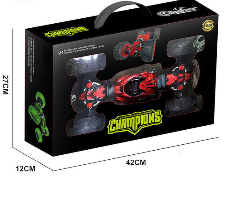 Remote-controlled car 360-degree rotating, rolling and twisting children's toy twisting car Application Scenario