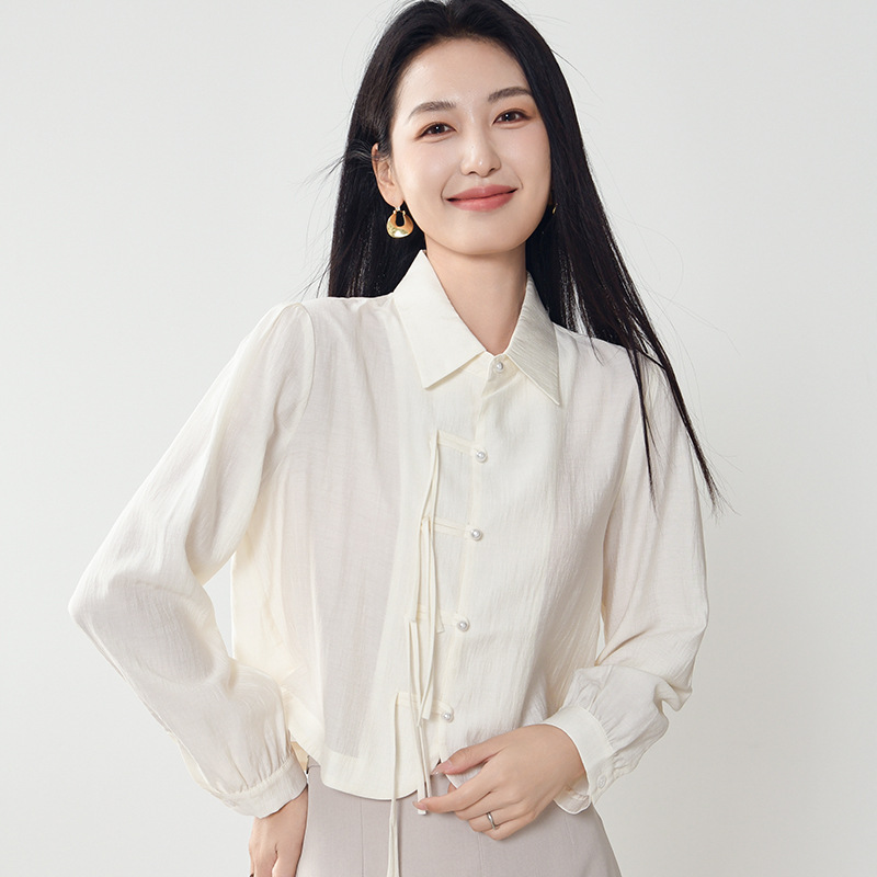 衬衫全棉格子女/衬衫/女装衬衫/玉石/上衣女长袖韩系细节图