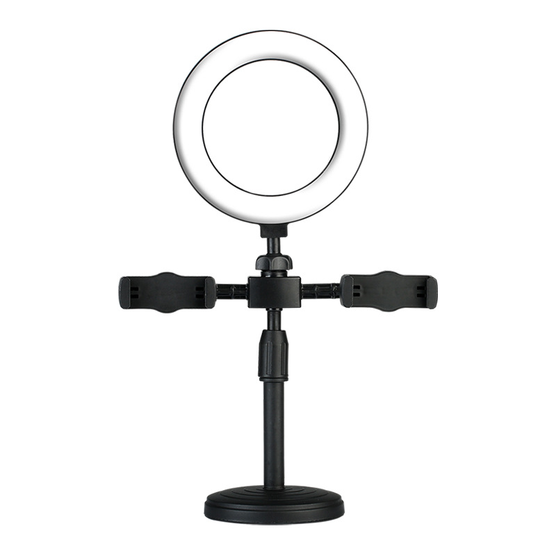 16Cm Dual Position Fill Light Desktop Ring Live Support Beauty Selfie Multi-Position Fill Light Wholesale Item Picture