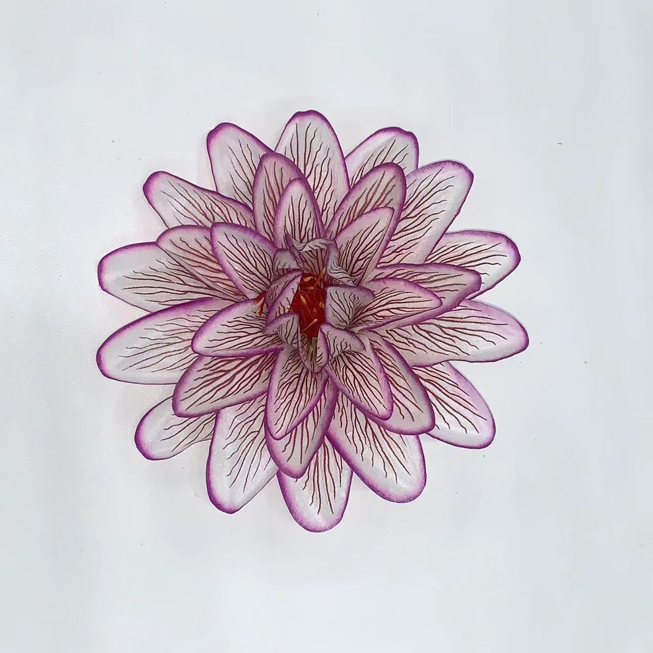 Wholesale of high-end artificial chrysanthemum and artificial flower heads, home country-style classical photography props and decorative items Item Picture