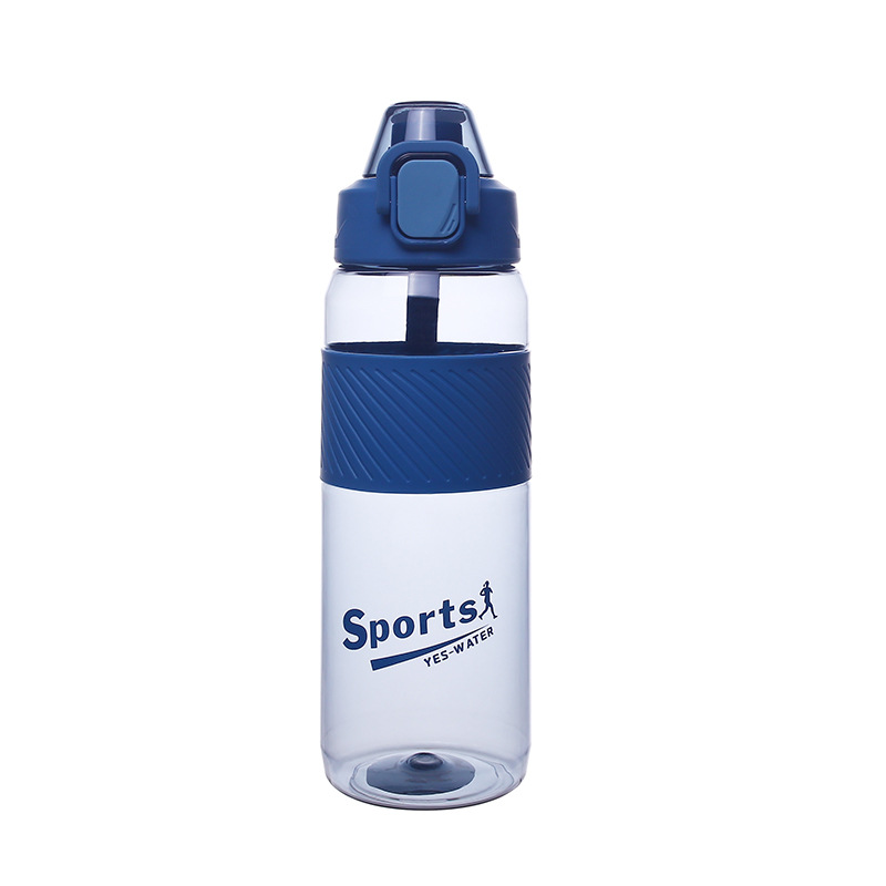Summer Lovers Fitness Sports Water Cup Large Capacity Simple Fresh Student Plastic Cup High Temperature Water Bottle Item Picture