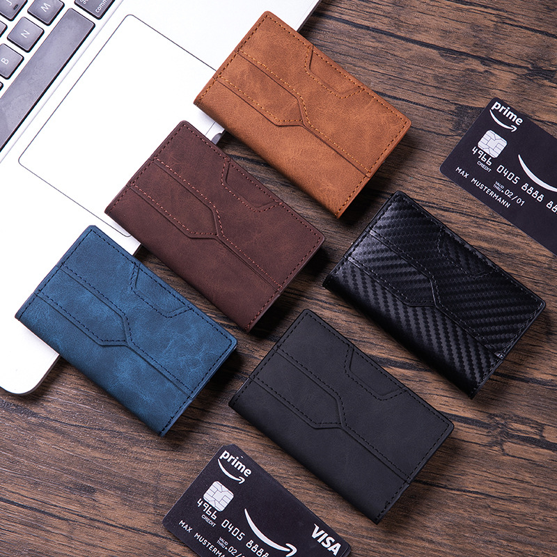 Factory Direct Sales Of New Anti-Theft Money Swiping Bags, Fashionable And High-End Credit Card Boxes, Aliexpress Best-Selling Card Bags And Bank Card Holders Specification drawing