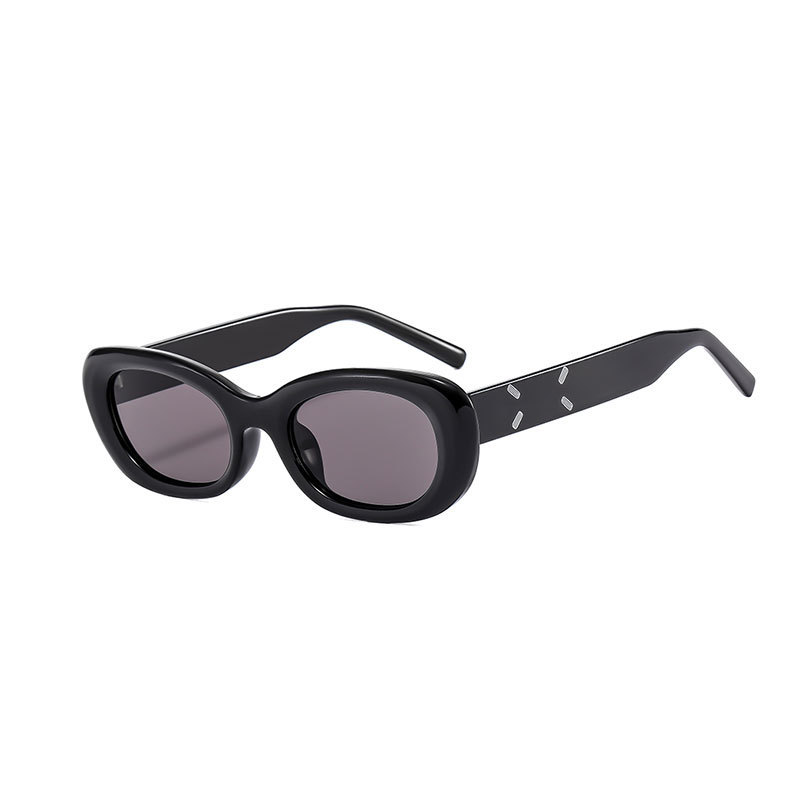 墨镜gm女士复古小框太阳眼镜 猫眼太阳镜墨镜 防紫外线sunglasses详情图5