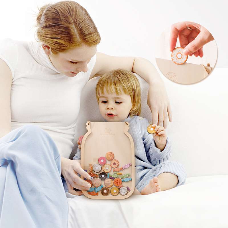 Cross-border 2025 Star Reward Jar, Points Reward, Learning Self-discipline Reward Jar, 25 Star Back-to-school Season ornaments Application Scenario