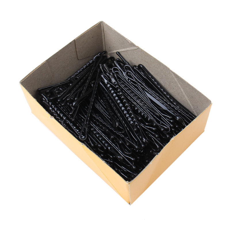 Peluquería profesional pinzas pinzas de alambre pinzas onduladas pinzas negras pinzas negras especiales pinzas negras para estudios de video Item Picture