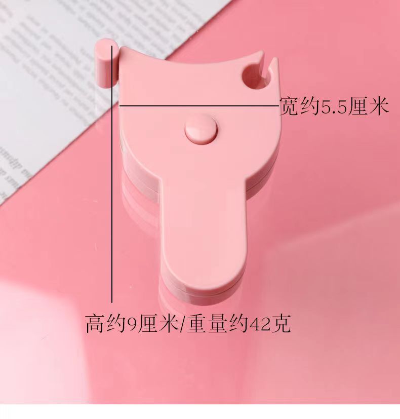 Wholesale Y Tape Measure Three Measuring Tape Torch Shape Measuring Tape Plastic Telescopic Fitness Waist Measure details Picture
