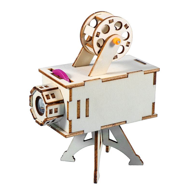 Science and technology small creations, small inventions, children and students' handcrafted assembly, projector toys, science experiment models, material kits Item Picture